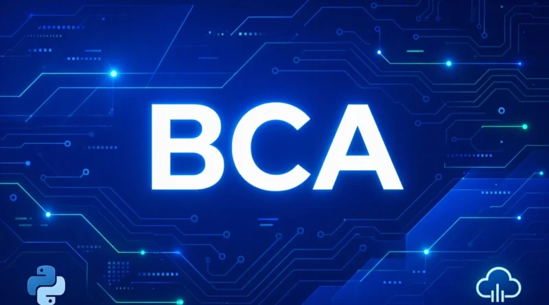 SPPU Online BCA 2026 - student attending online class from home